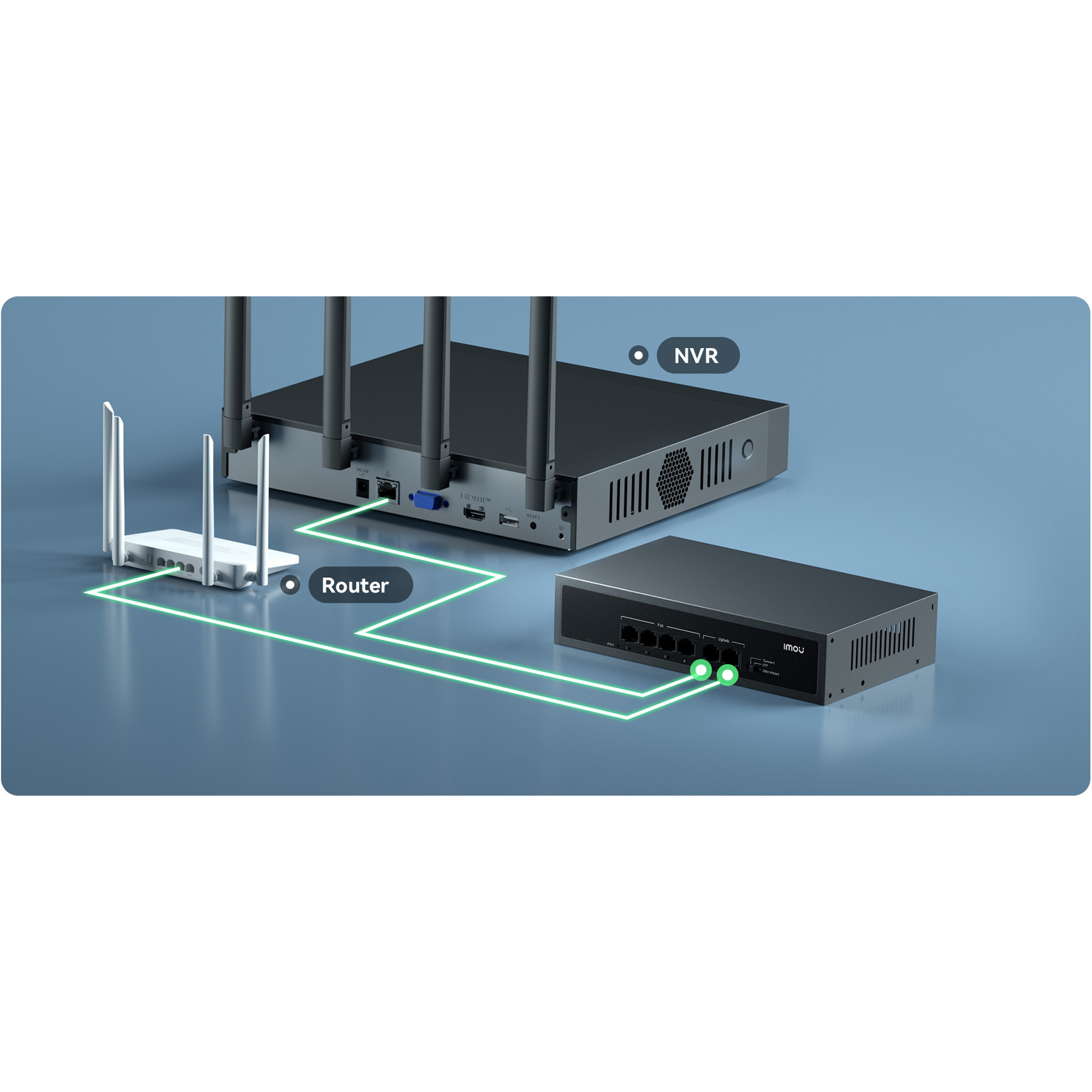 Коммутатор IMOU SF106P