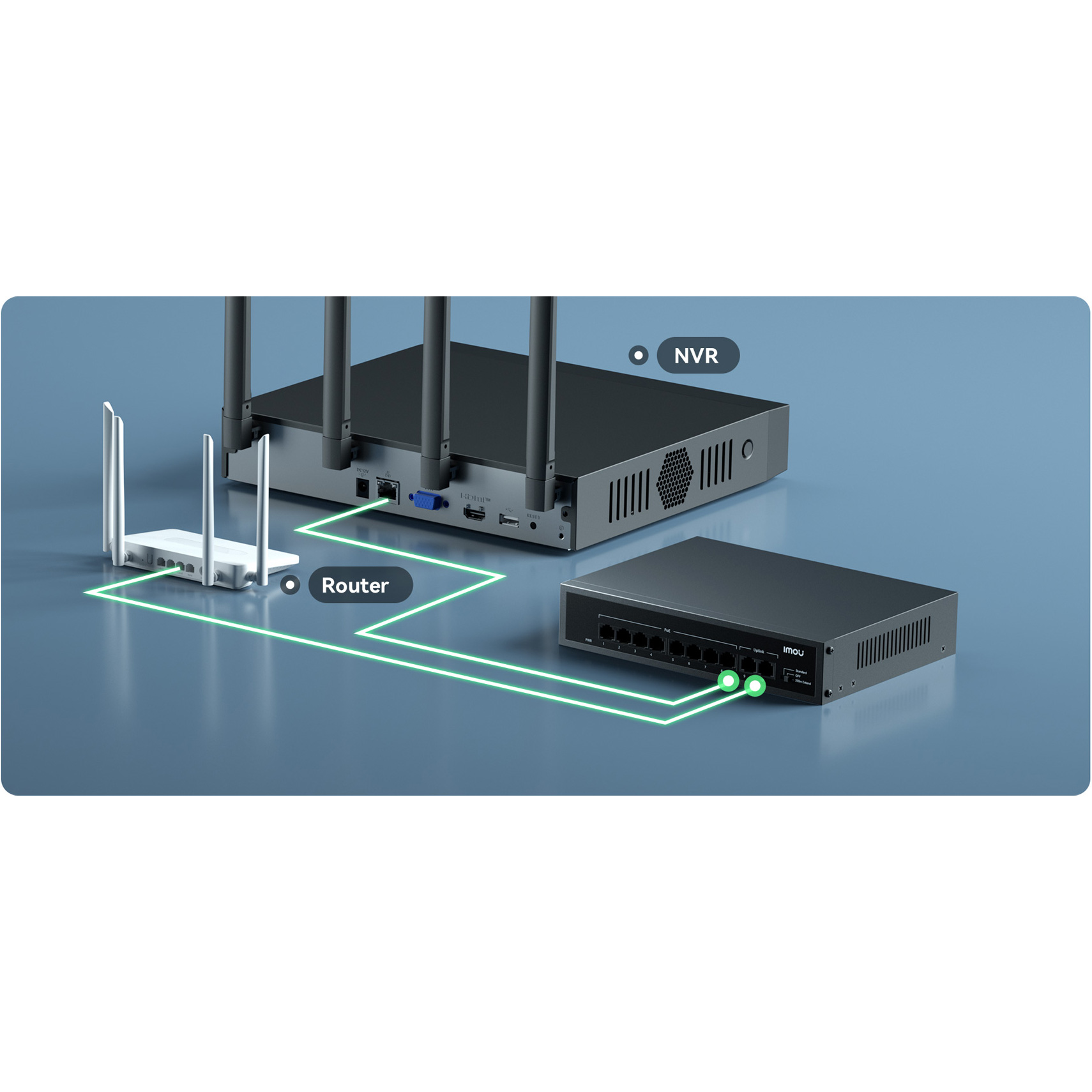 Коммутатор IMOU SF110P