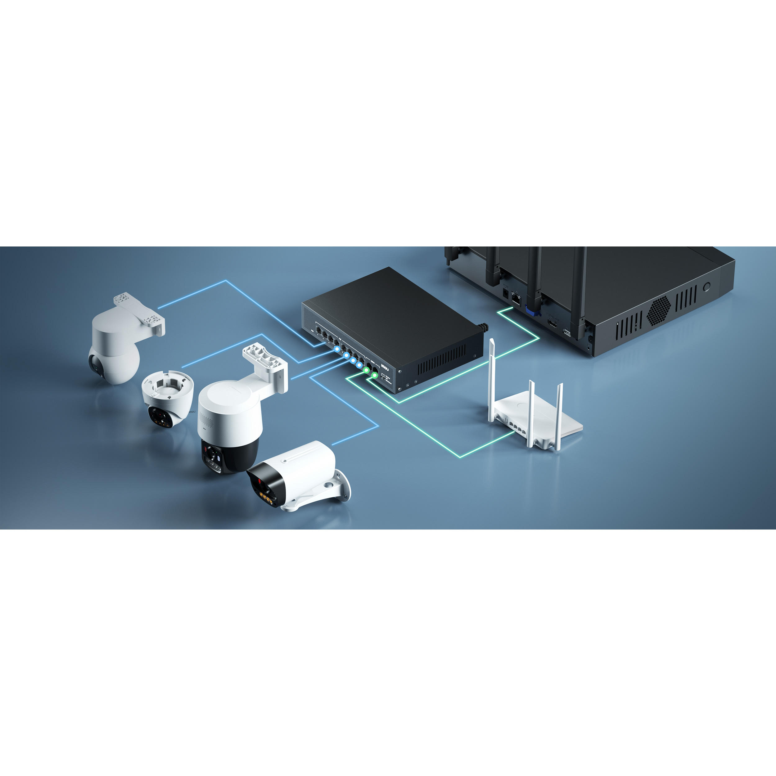 Коммутатор IMOU SF110P