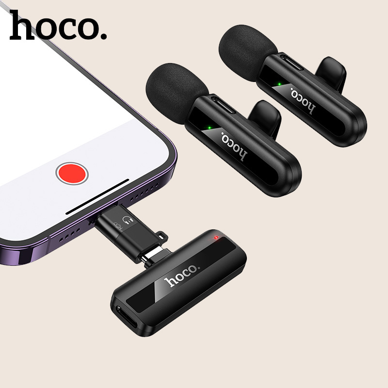 Беспроводной петличный микрофон HOCO L20A Fair