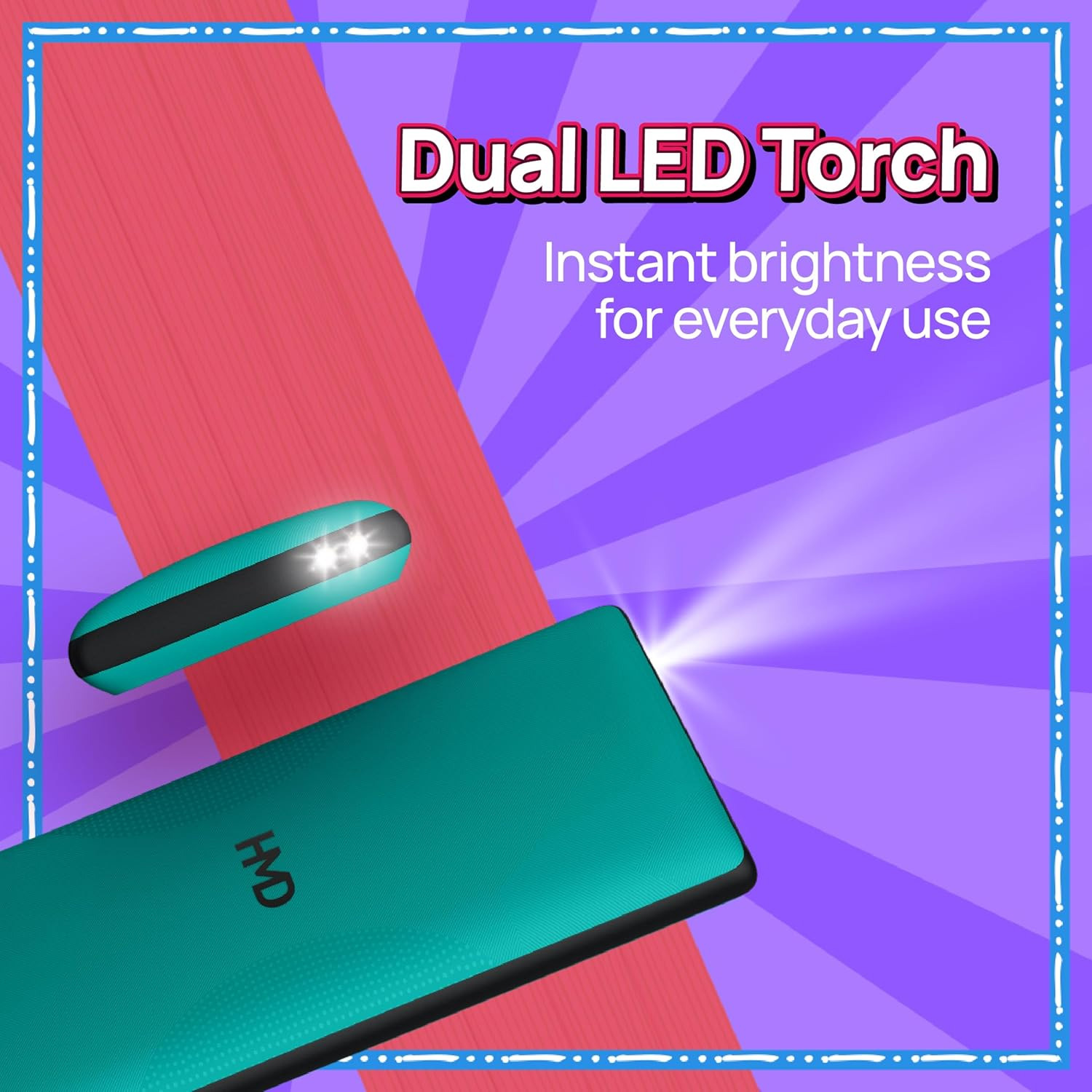 Мобильный телефон HMD 100 Teal