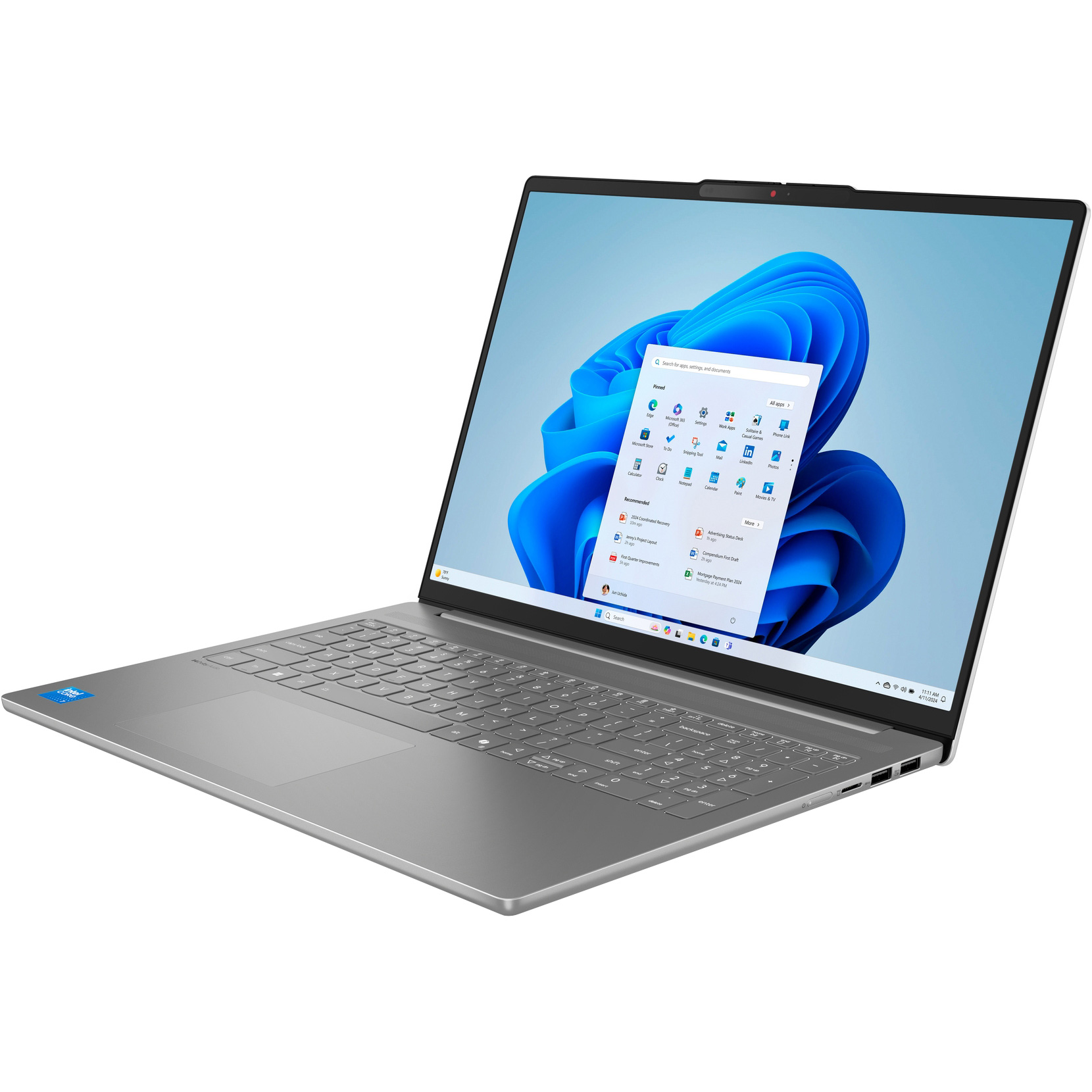 Ноутбук LENOVO Ideapad Slim 5 16IRH10 Luna Gray (83HS00AKRA)