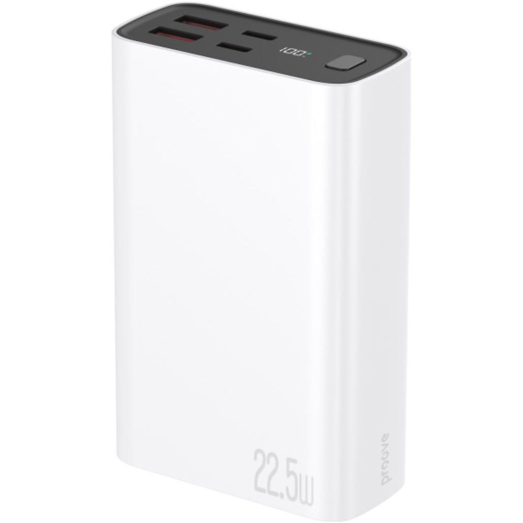 Повербанк PROOVE Hyper Flux Plus 22.5W 20000mAh White