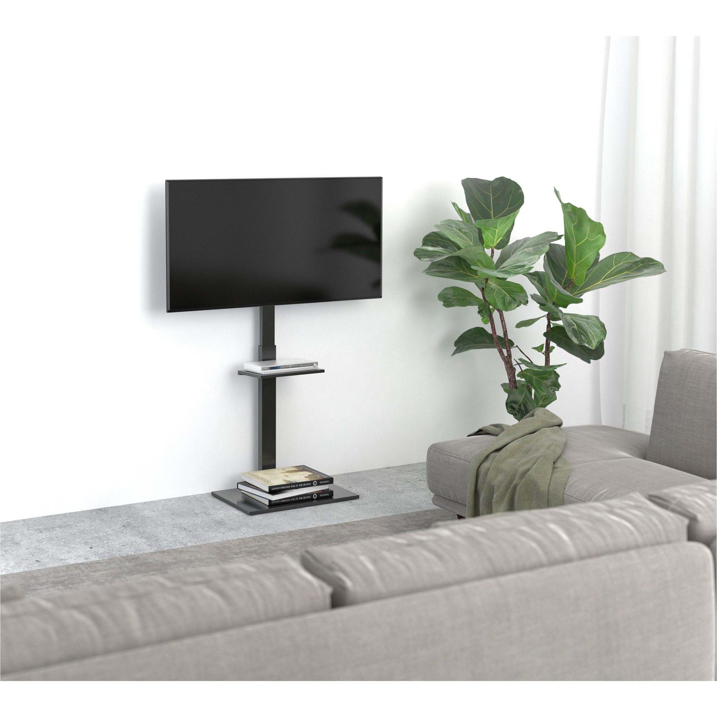 Презентационная стойка с креплением под ТВ GEMBIRD TVS-55T-02 32"-55" Black