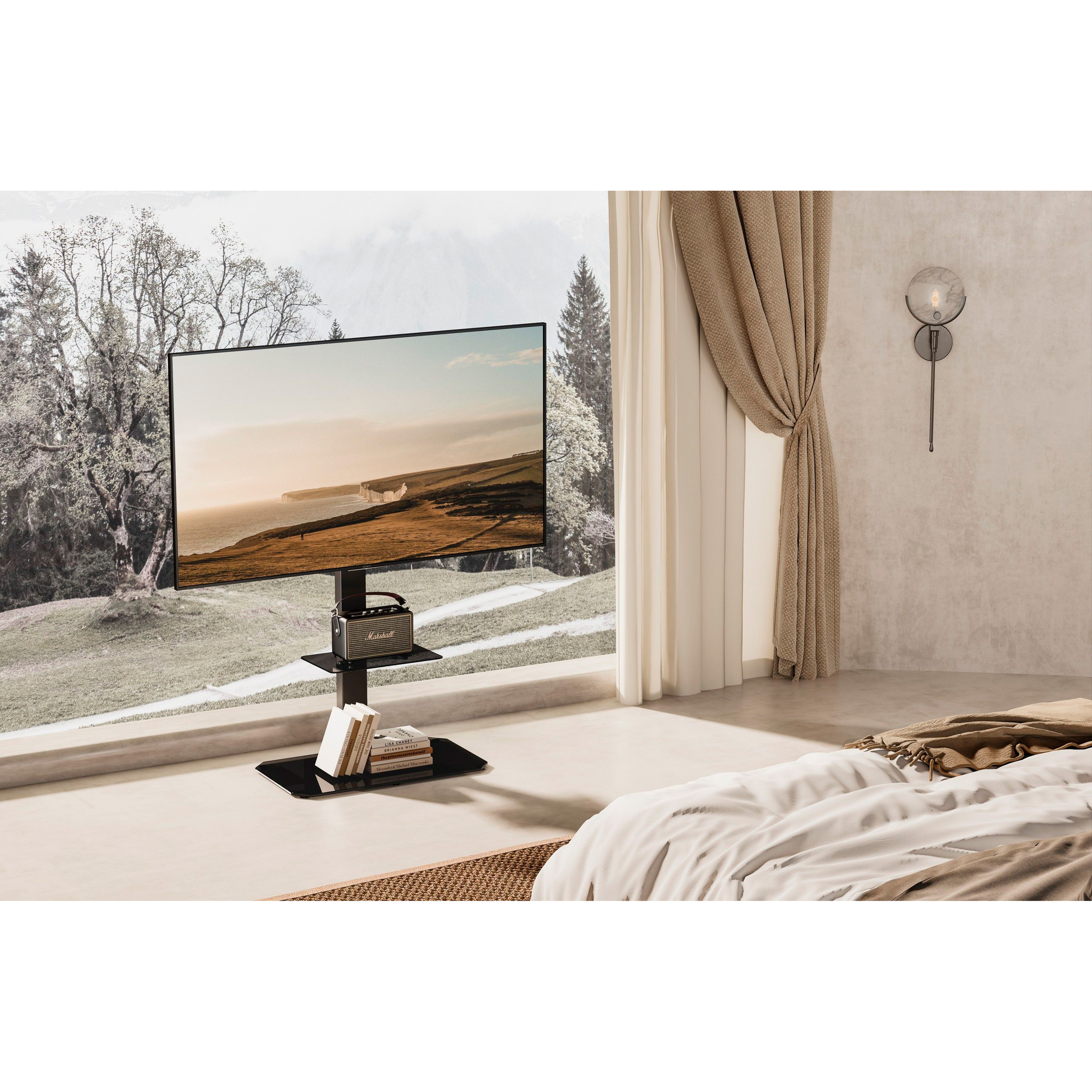Презентационная стойка с креплением под ТВ GEMBIRD TVS-86ST-01 43"-86" Black