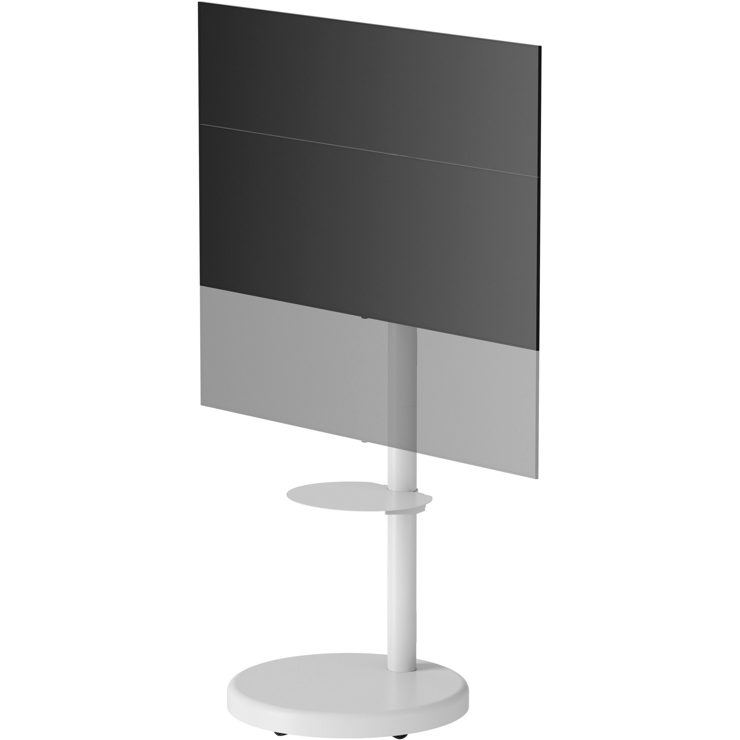 Презентационная стойка с креплением под ТВ GEMBIRD TVS-86TR-01-W 37"-86" White