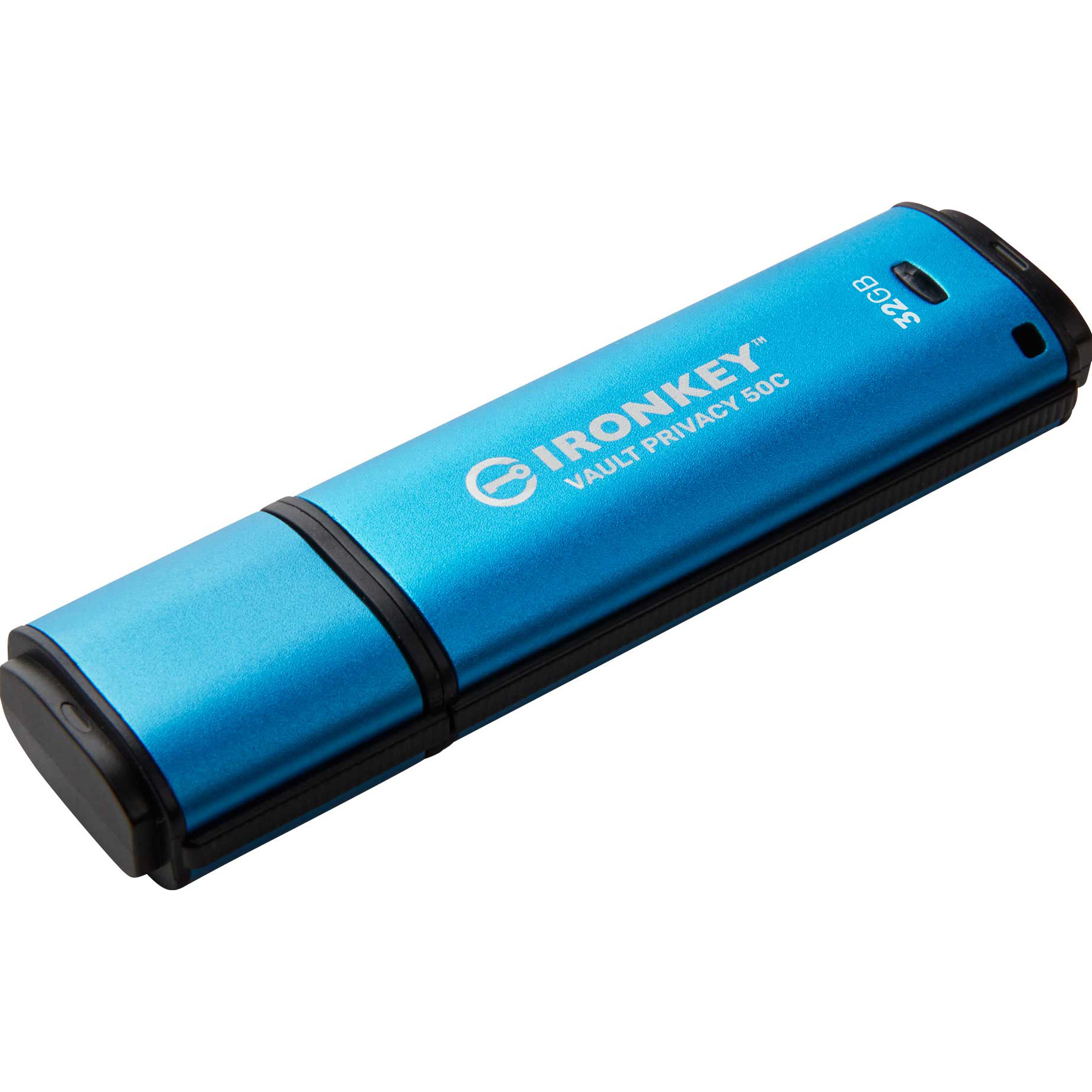 Флешка 32GB KINGSTON IronKey Vault Privacy 50 USB 3.2 Type-C Blue (IKVP50C/32GB)