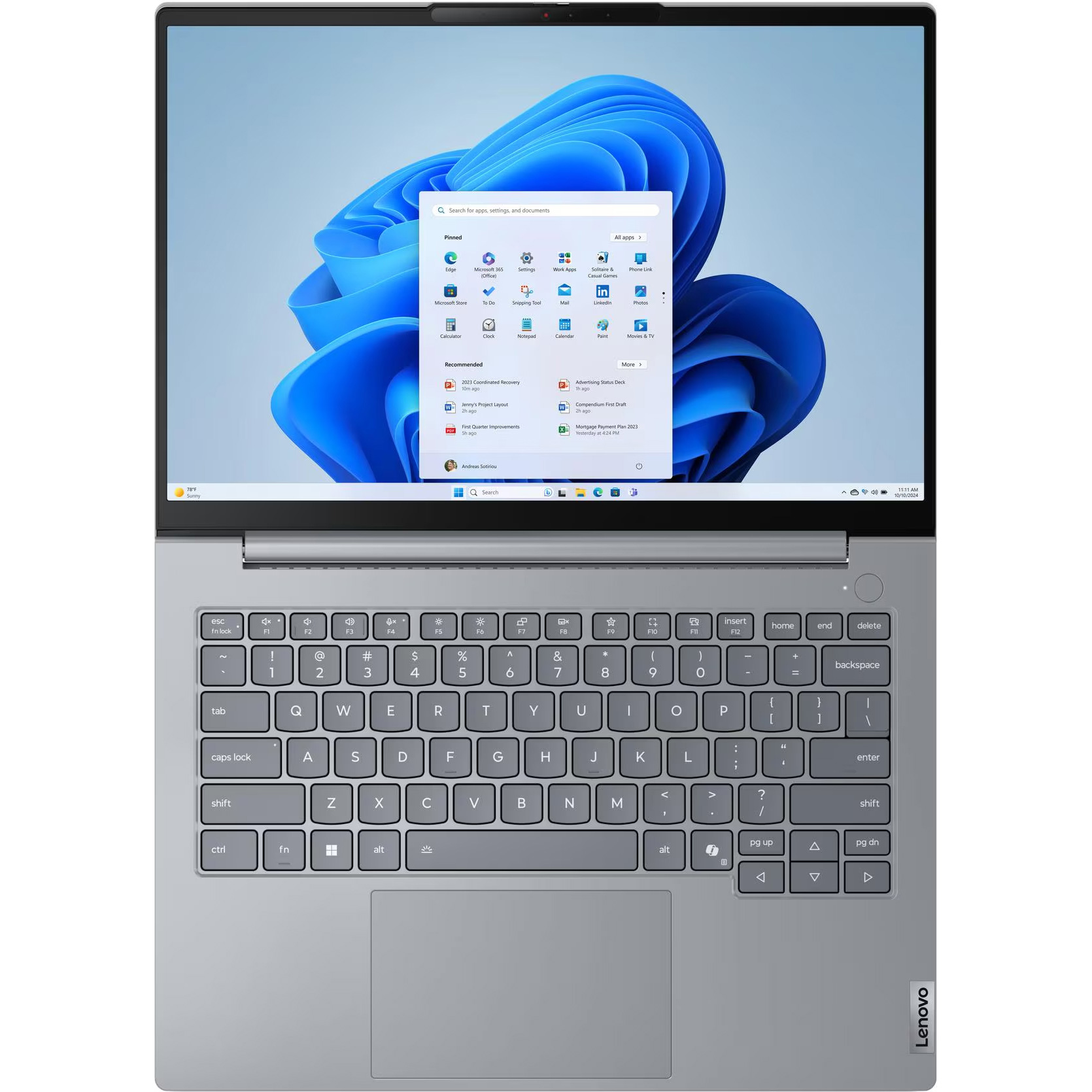 Ноутбук LENOVO ThinkBook 14 G9 IRL Arctic Gray (21UY0063RA)
