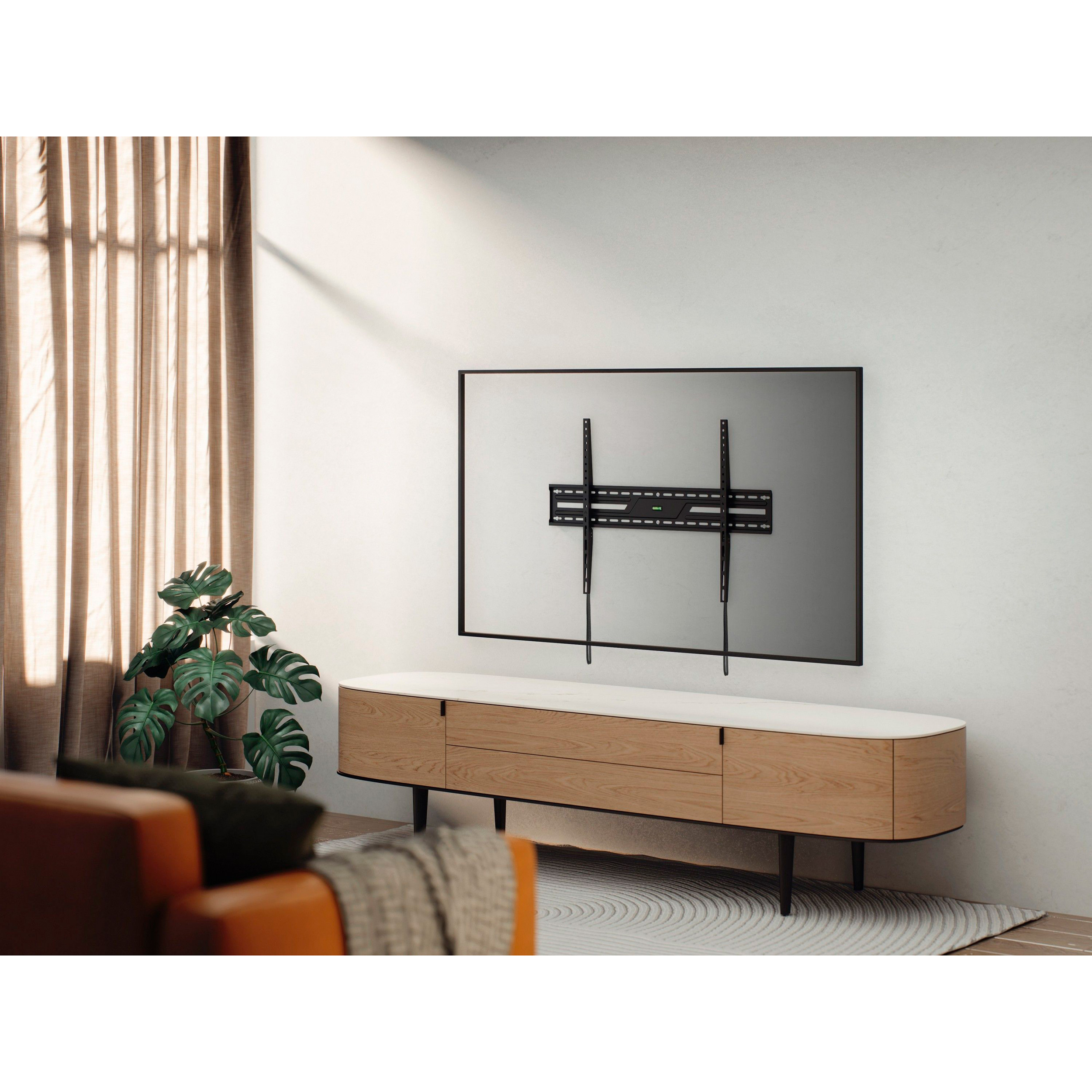 Крепление настенное для ТВ GEMBIRD WM-100F-01 43"-100" Black