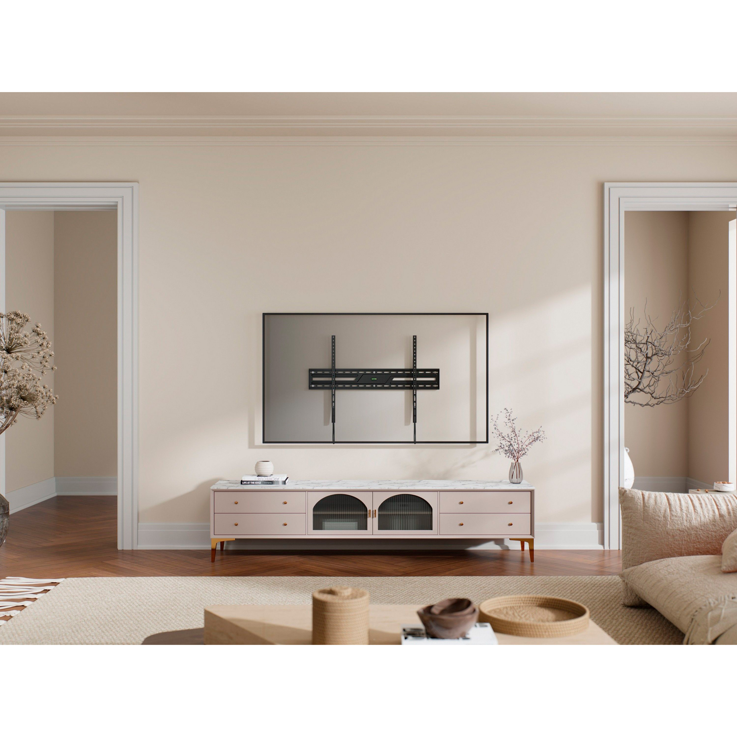 Крепление настенное для ТВ GEMBIRD WM-100F-01 43"-100" Black