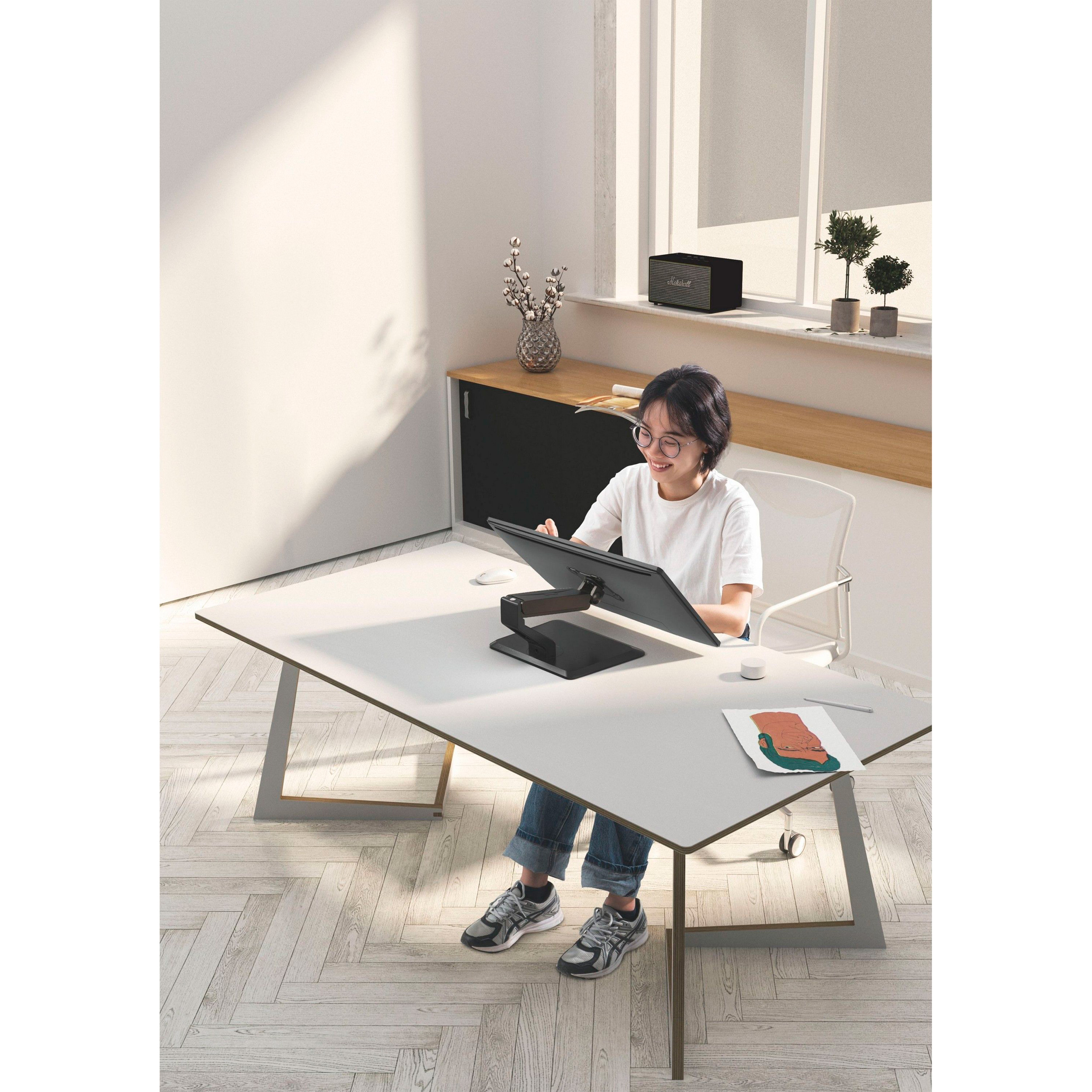 Настольное крепление для монитора GEMBIRD MS-D1ST-01 17"-32" Black
