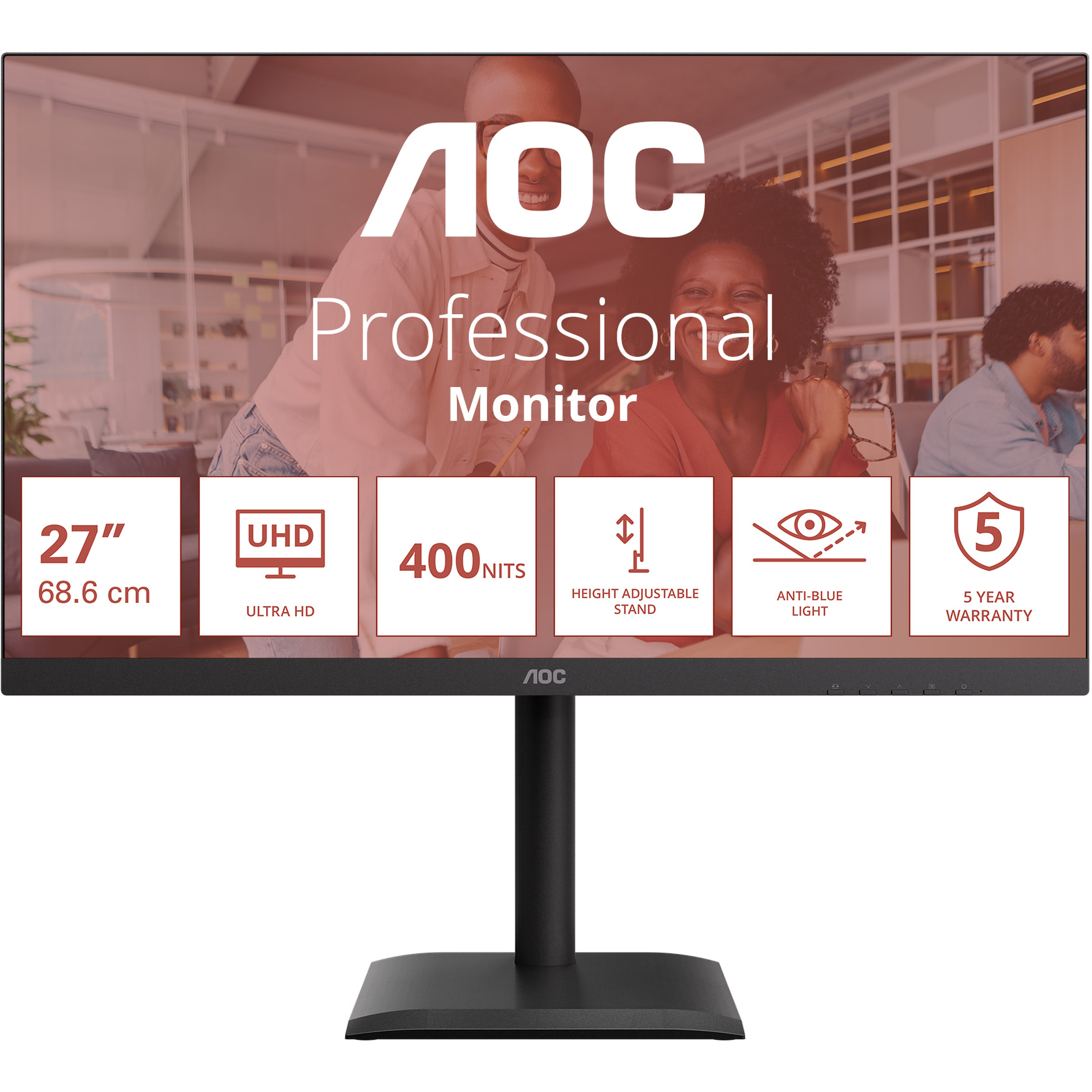 Монітор 27" AOC U27E4CV