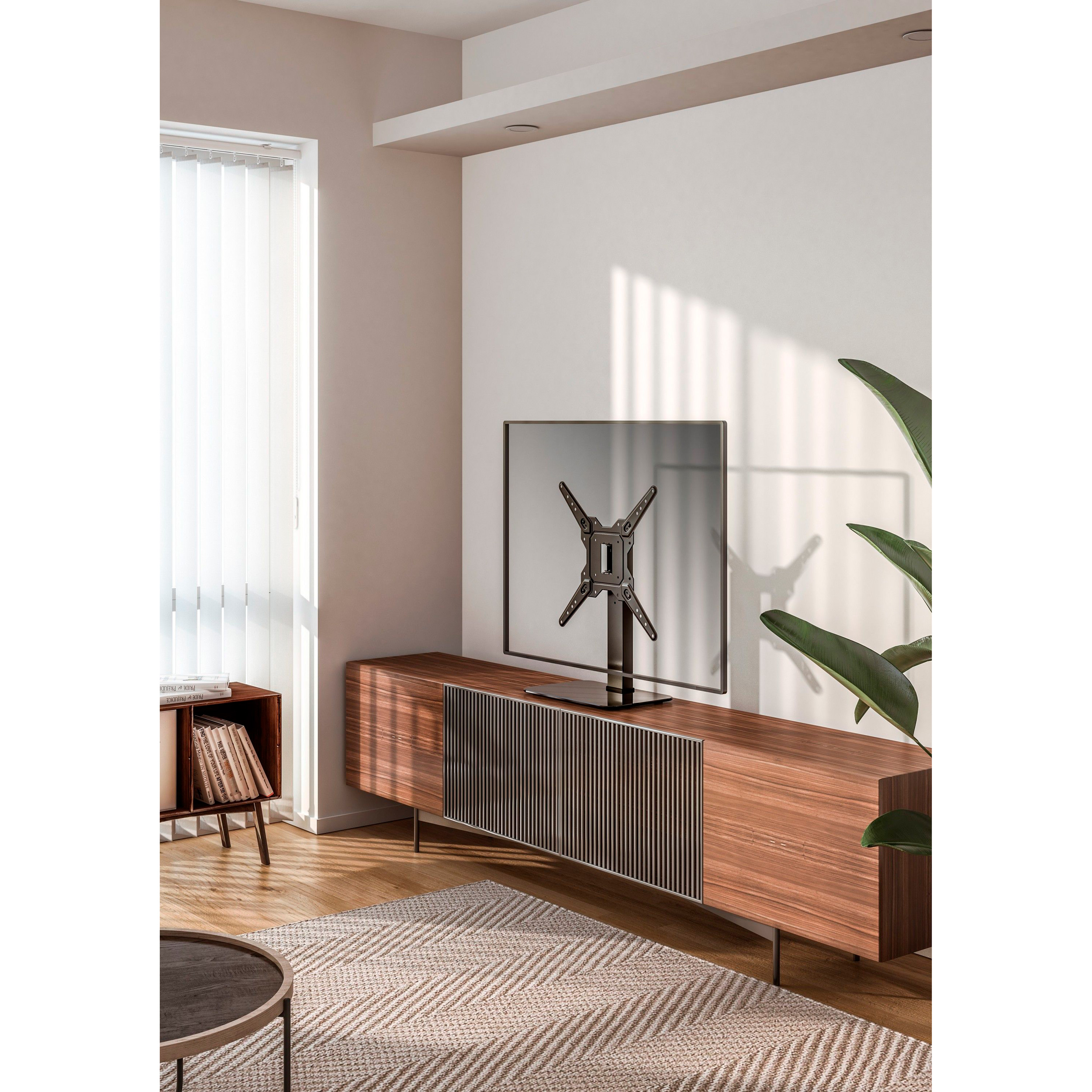 Подставка настольная для ТВ/монитора GEMBIRD TVS-D55S-01 23"-55" Black