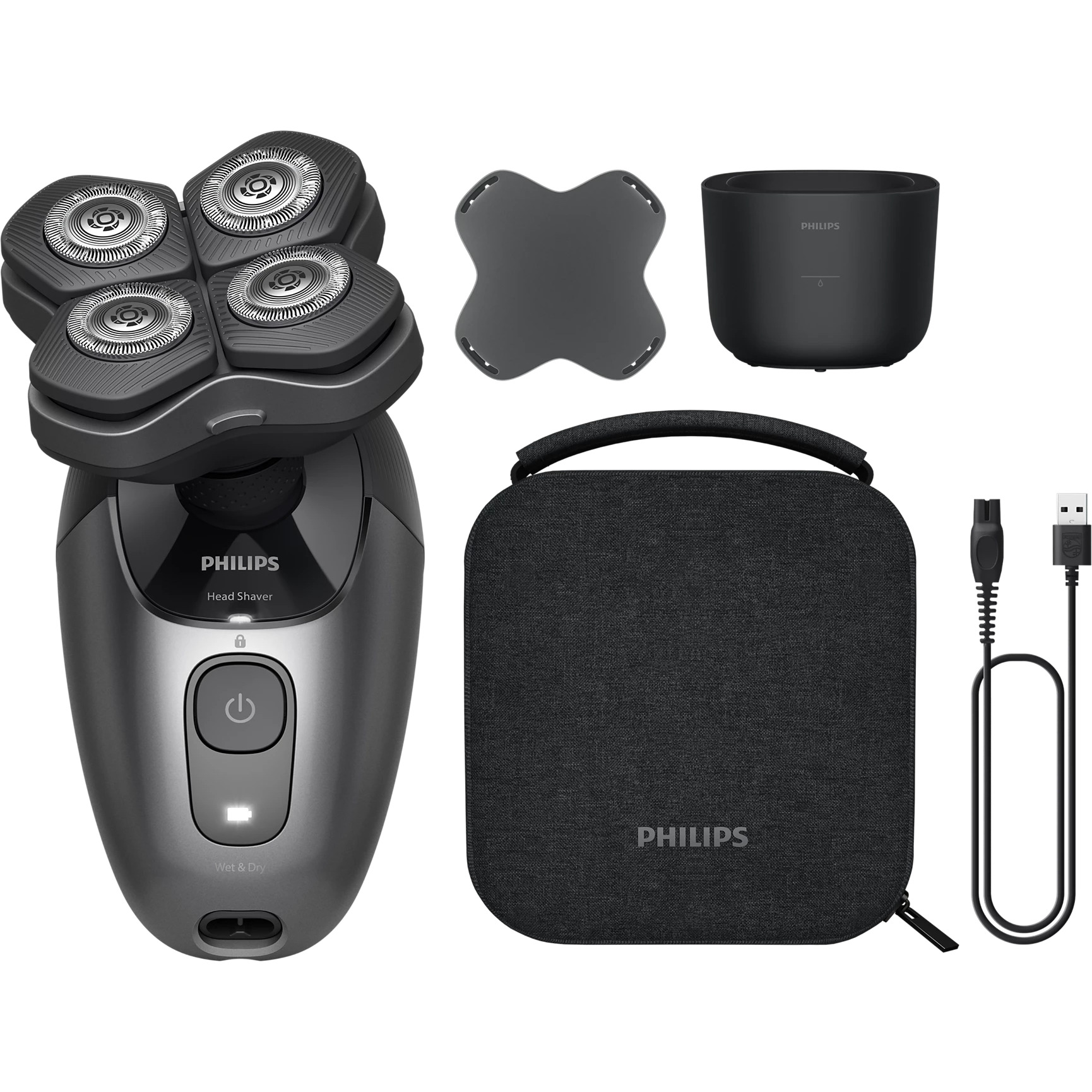 Электробритва для головы PHILIPS Series 7000 Head Shaver Pro HS7980/15