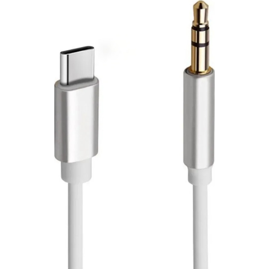 Кабель XOKO AUX-002 USB-C to 3.5mm 1м White