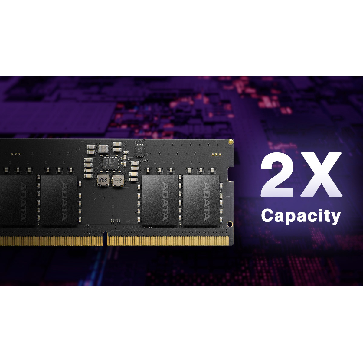 Модуль пам'яті ADATA SO-DIMM DDR5 4800MHz 32GB (AD5S480032G-B)