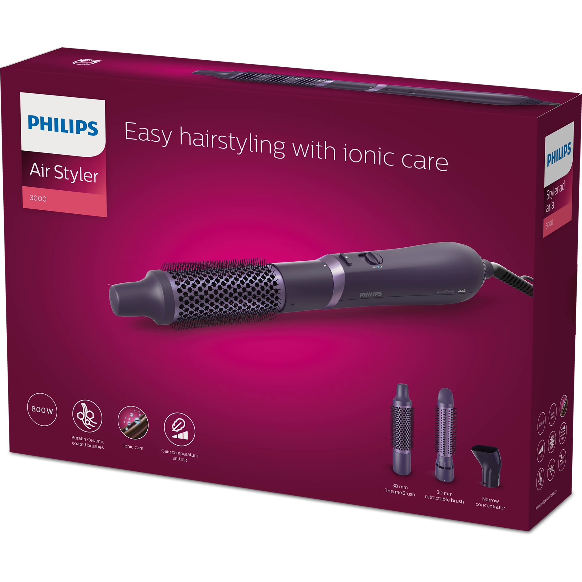 Фен-щётка PHILIPS 3000 Series BHA305/00
