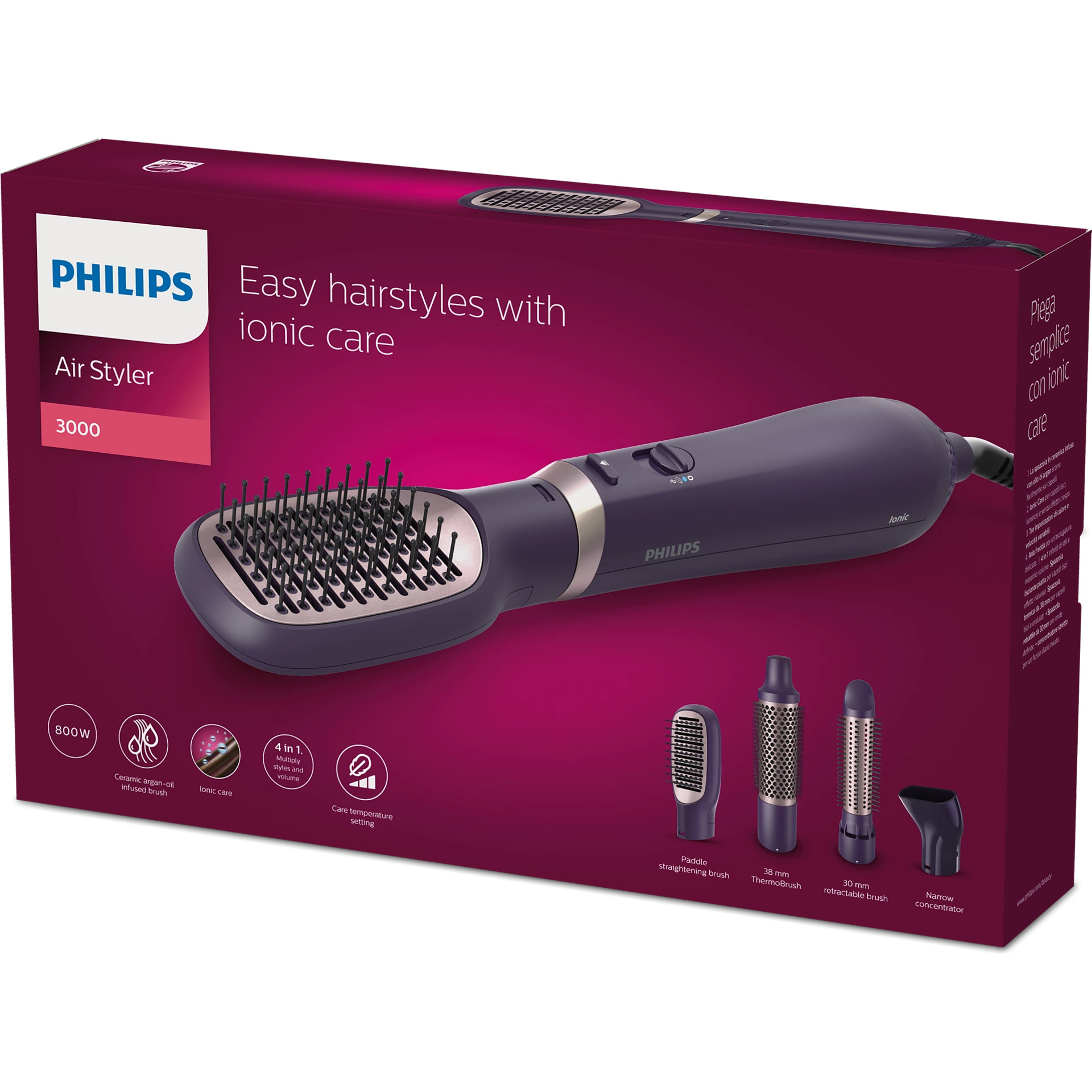 Фен-щётка PHILIPS 3000 Series BHA313/00
