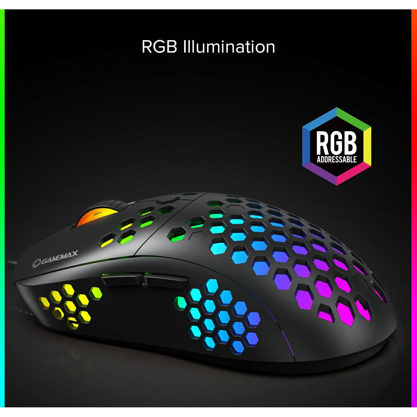 Мышь игровая GAMEMAX MG8 Black