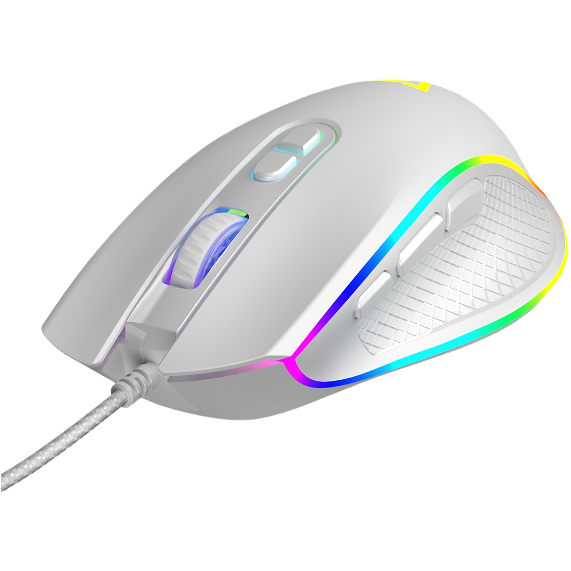 Миша ігрова MODECOM Volcano Veles White (M-MC-VELES-200)