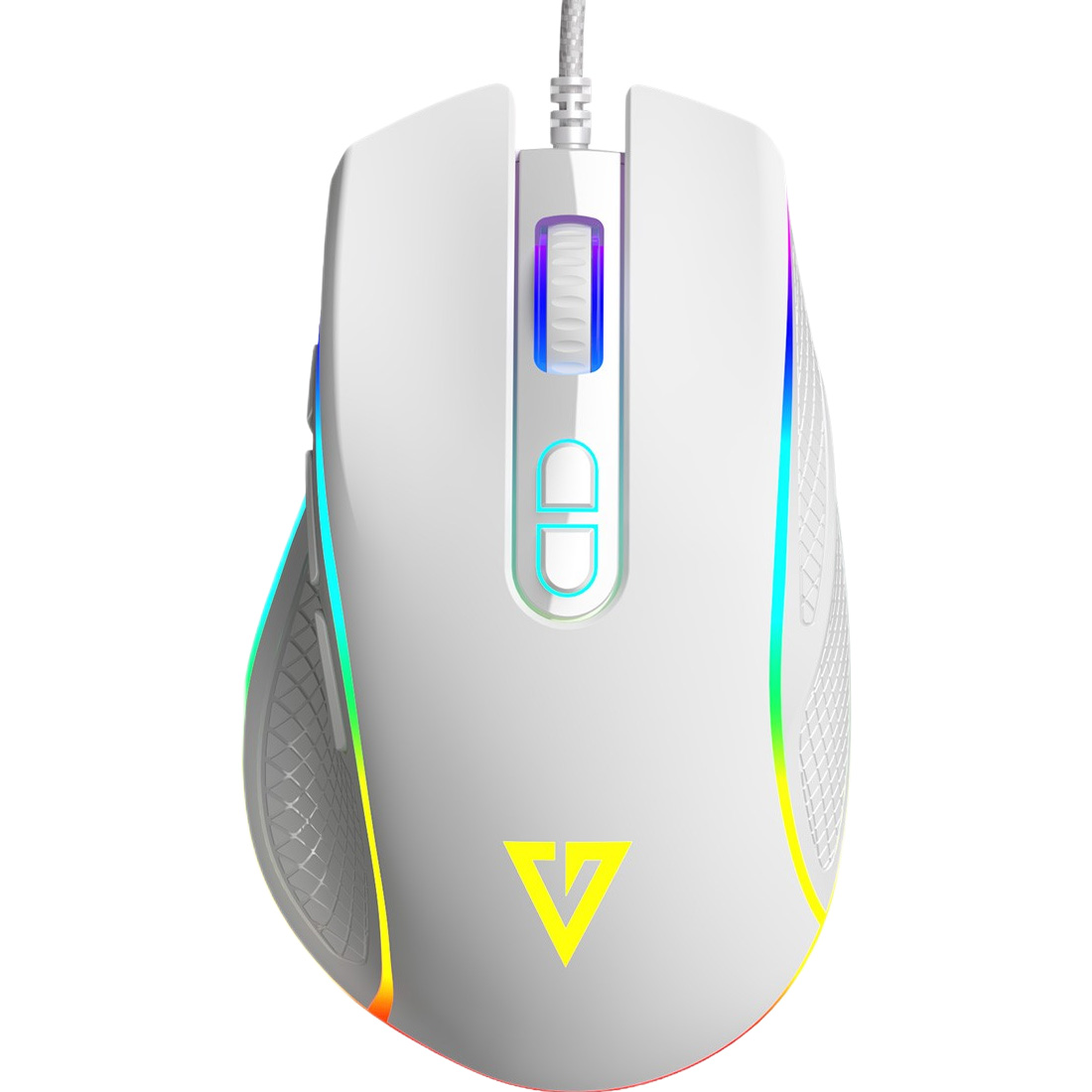 Миша ігрова MODECOM Volcano Veles White (M-MC-VELES-200)