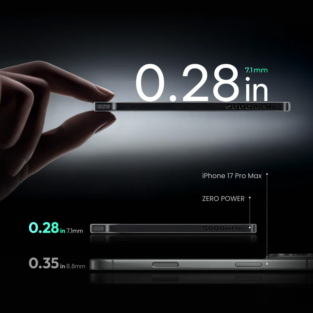 Повербанк FLEXTAIL Zero Power 19.25W 5000mAh