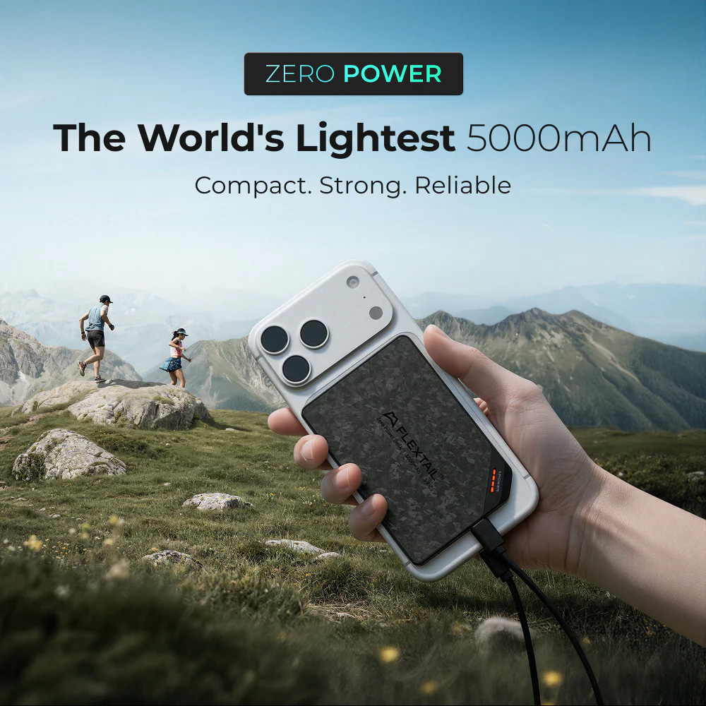 Повербанк FLEXTAIL Zero Power 19.25W 5000mAh