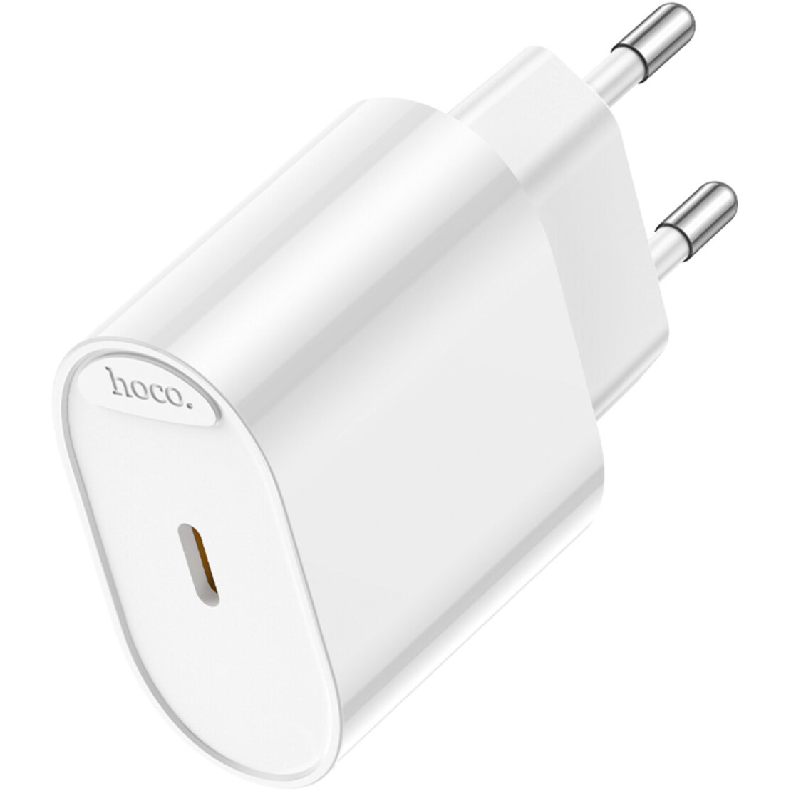 Зарядное устройство HOCO C109A Fighter 1xUSB-C, PD20W White (6942007656658)