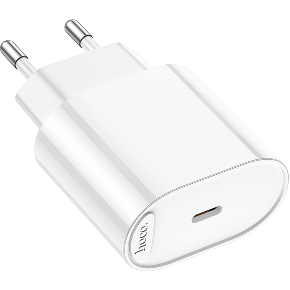 Зарядное устройство HOCO C109A Fighter 1xUSB-C, PD20W White (6942007656658)