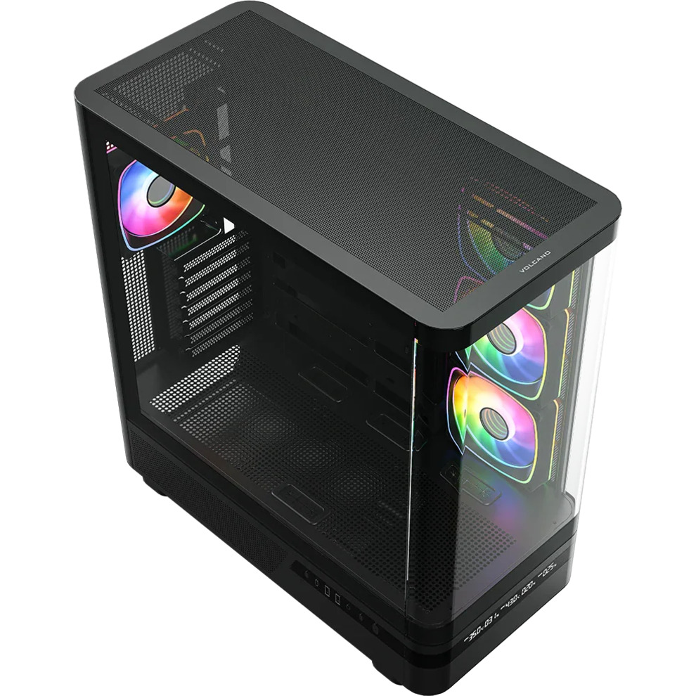 Корпус MODECOM Volcano AQ200 ARGB Midi Black (MC-A-AQ200-4FA-B)