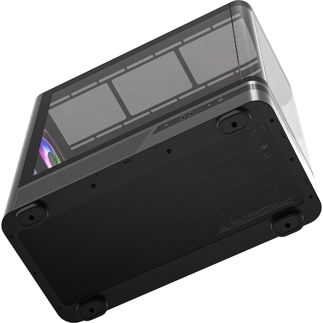 Корпус MODECOM Volcano AQ200 ARGB Midi Black (MC-A-AQ200-4FA-B)