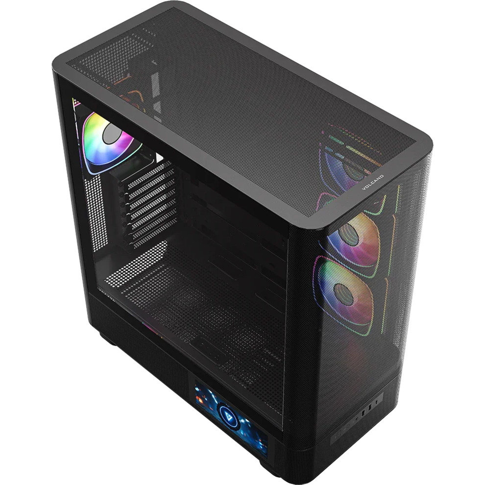Корпус MODECOM Volcano AQ400 ARGB Midi Black (MC-A-AQ400-4FA-B)