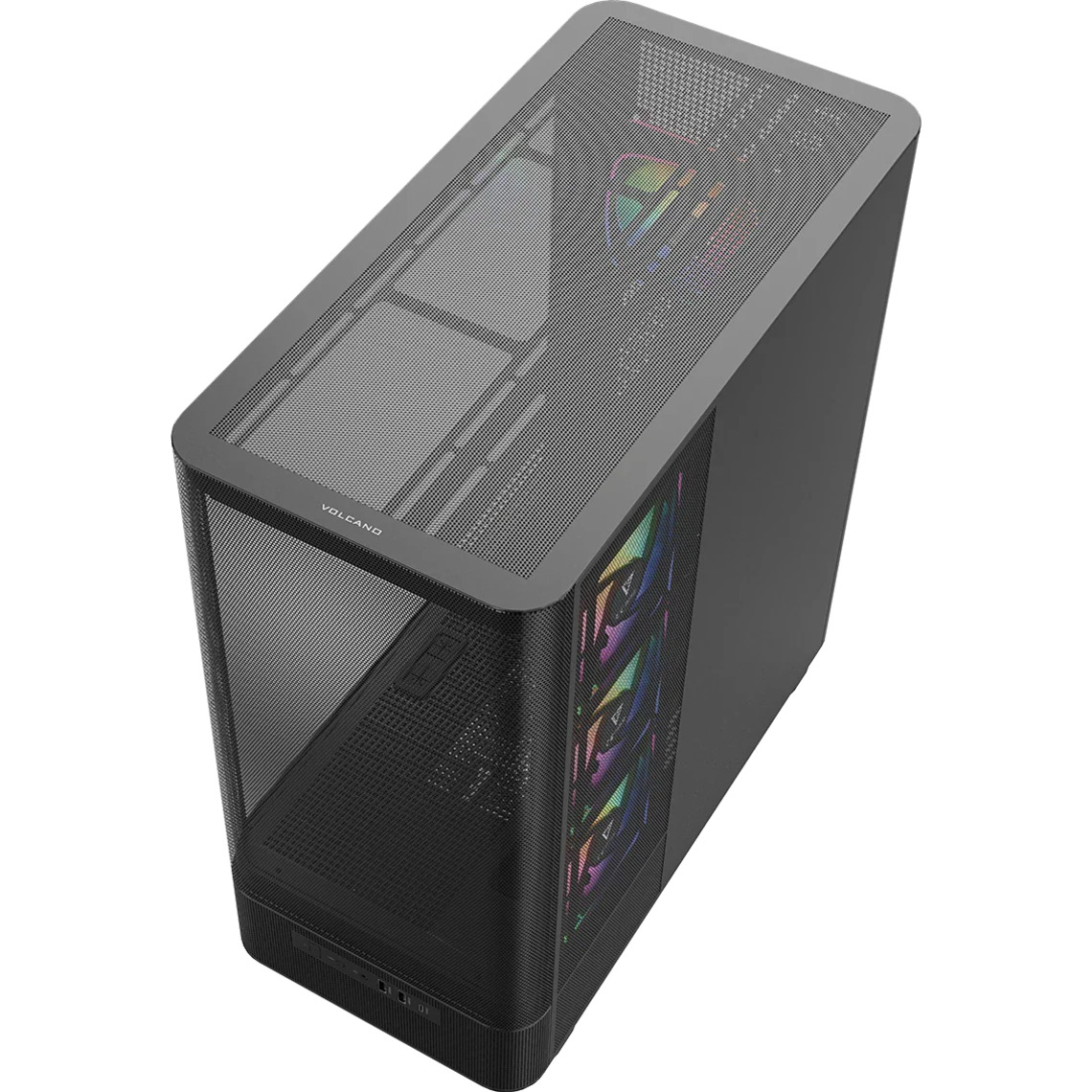 Корпус MODECOM Volcano AQ400 ARGB Midi Black (MC-A-AQ400-4FA-B)