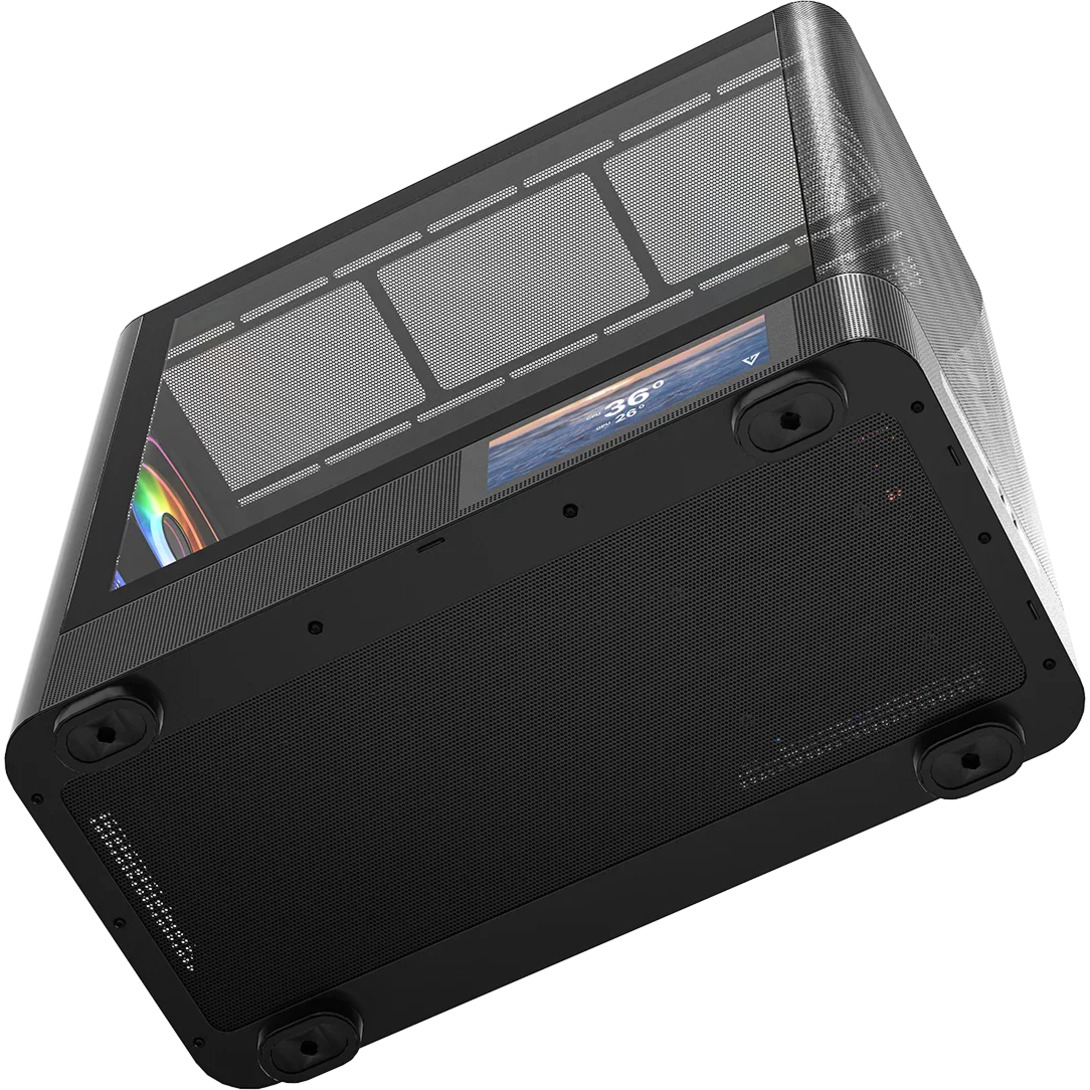 Корпус MODECOM Volcano AQ400 ARGB Midi Black (MC-A-AQ400-4FA-B)
