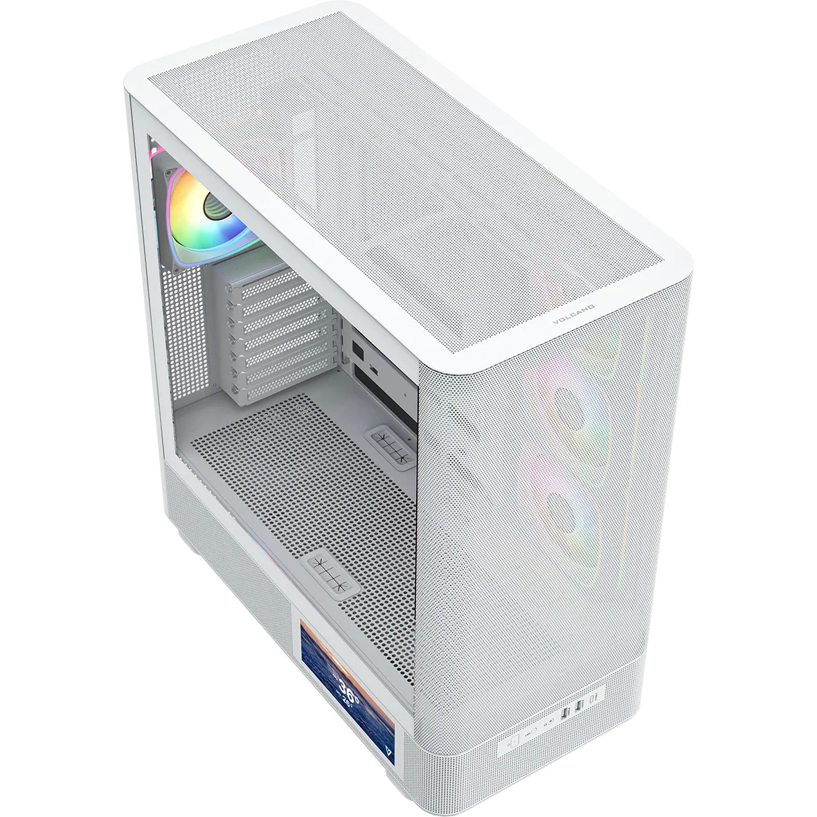 Корпус MODECOM Volcano AQ400 ARGB Midi White (MC-A-AQ400-4FA-W)