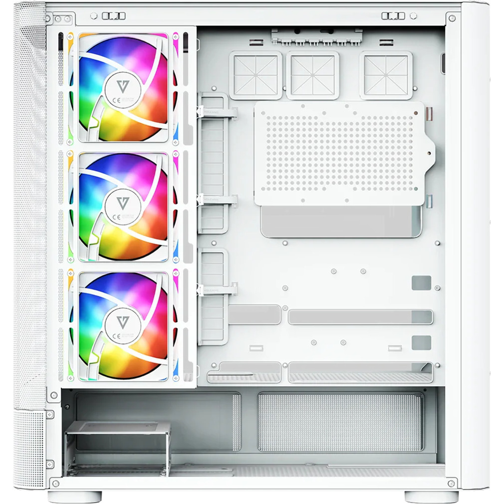 Корпус MODECOM Volcano AQ400 ARGB Midi White (MC-A-AQ400-4FA-W)