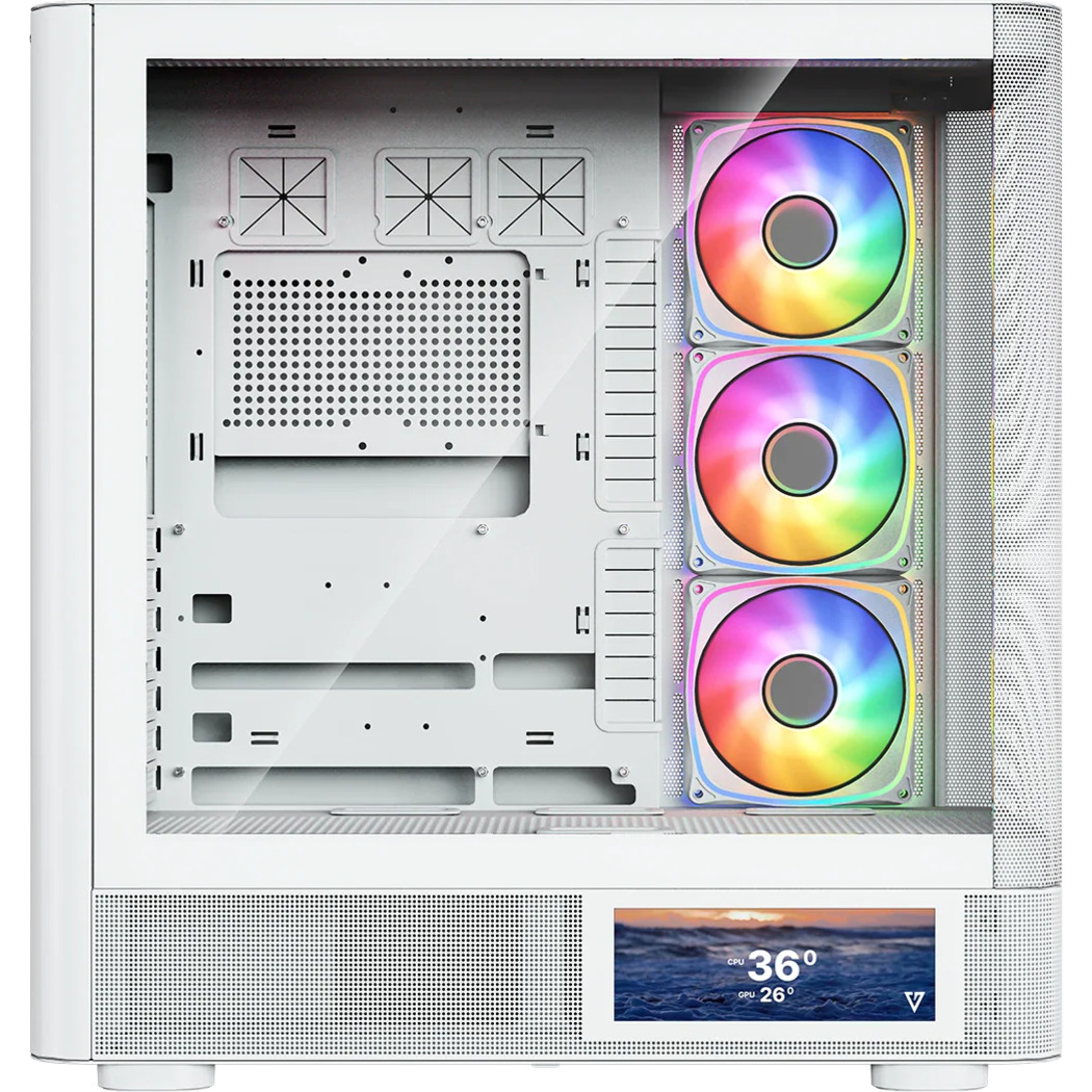 Корпус MODECOM Volcano AQ400 ARGB Midi White (MC-A-AQ400-4FA-W)