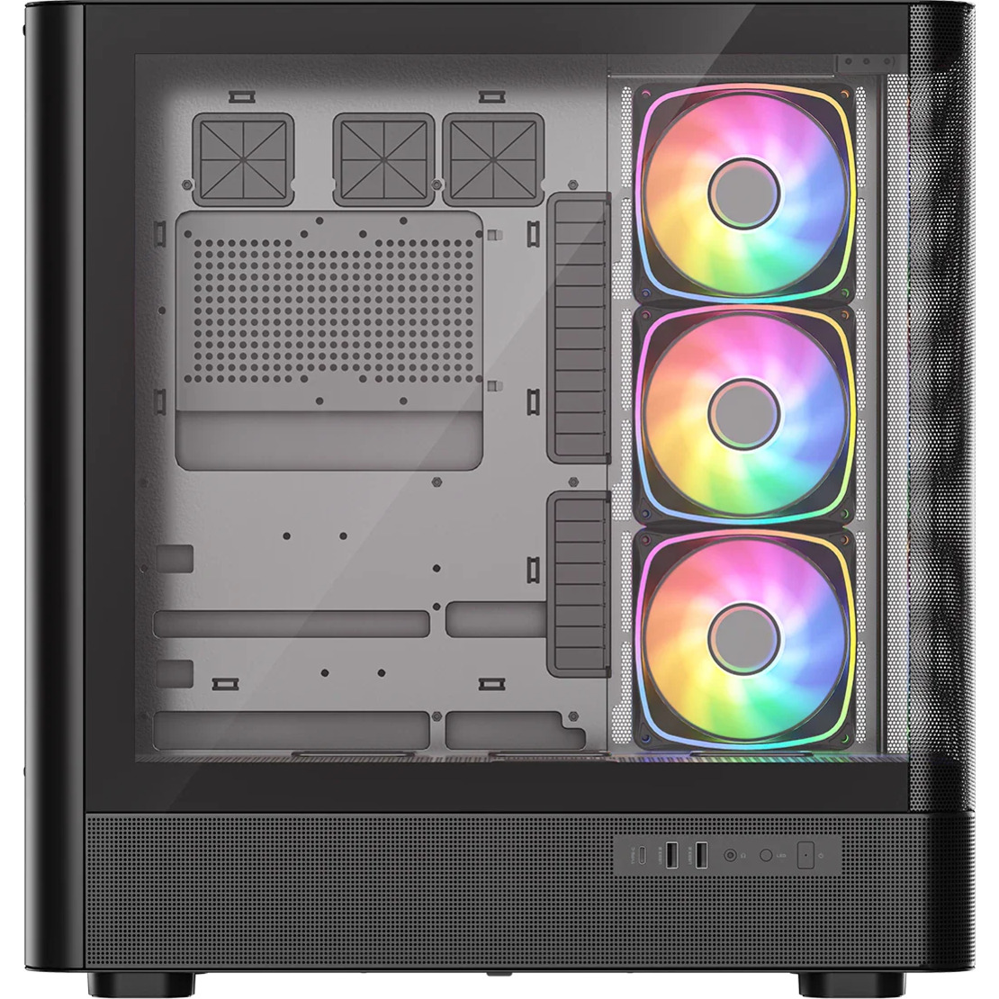 Корпус MODECOM Volcano AQ500 ARGB Midi Black (MC-A-AQ500-4FA-B)