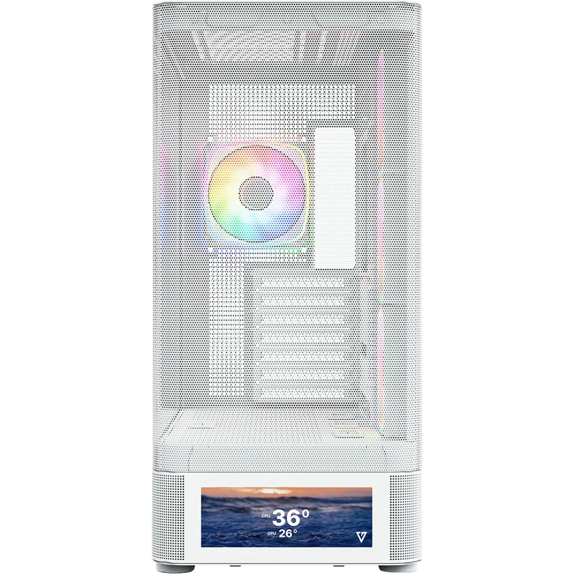 Корпус MODECOM Volcano AQ500 ARGB Midi White (MC-A-AQ500-4FA-W)