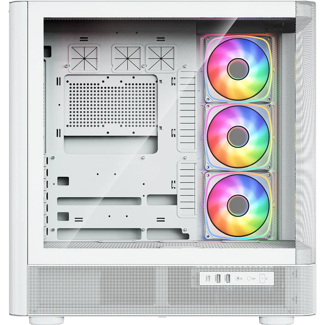 Корпус MODECOM Volcano AQ500 ARGB Midi White (MC-A-AQ500-4FA-W)