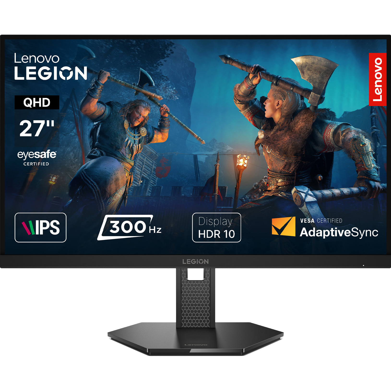 Монитор 27" LENOVO Legion 27Q-11 Raven Black (67D3GAC1UA)