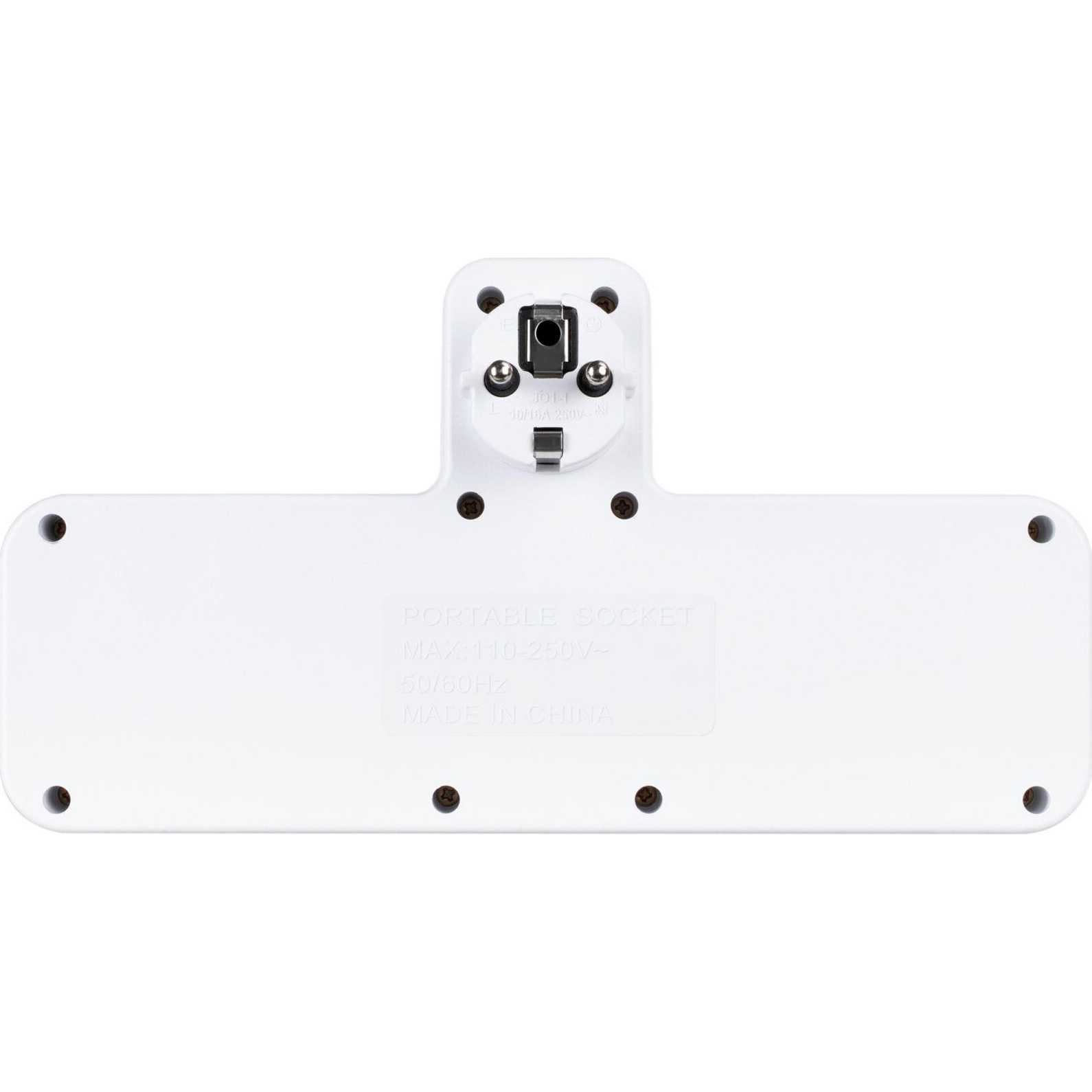 Мережевий фільтр-розетка XOKO SPW-4-2-1 White, 4 розетки, 1xUSB-C, 2xUSB