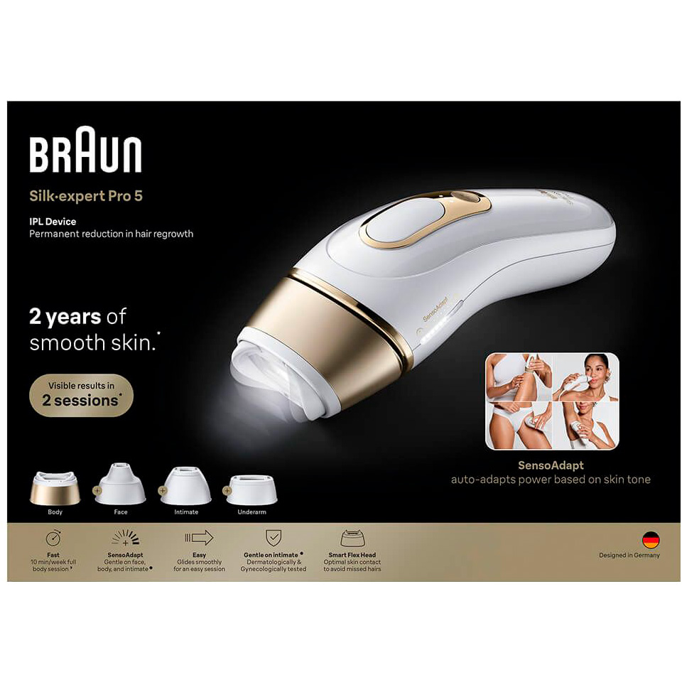 Фотоепілятор BRAUN Silk-expert Pro 5 PL 5412 (80851323)
