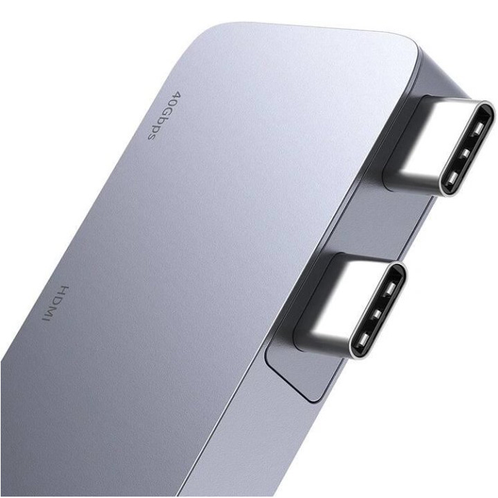 Порт-реплікатор BASEUS UltraJoy Series 5-Port Hub (B00052801811-04)