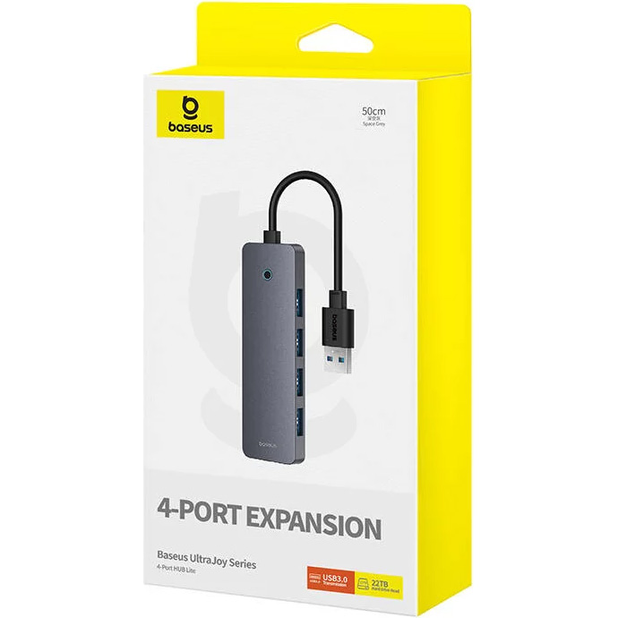 USB-хаб BASEUS UltraJoy Series 4-Port Hub Lite (B0005280B811-01)