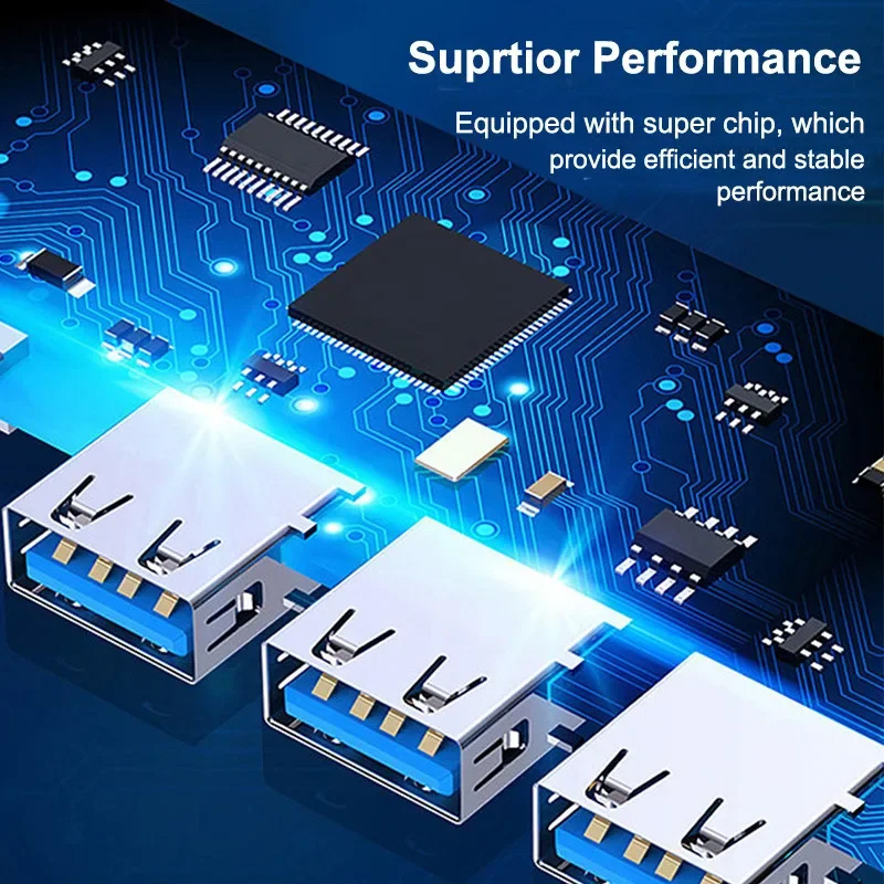 USB-хаб XOKO AC-404 USB-C to 1xUSB3.0, 3xUSB2.0