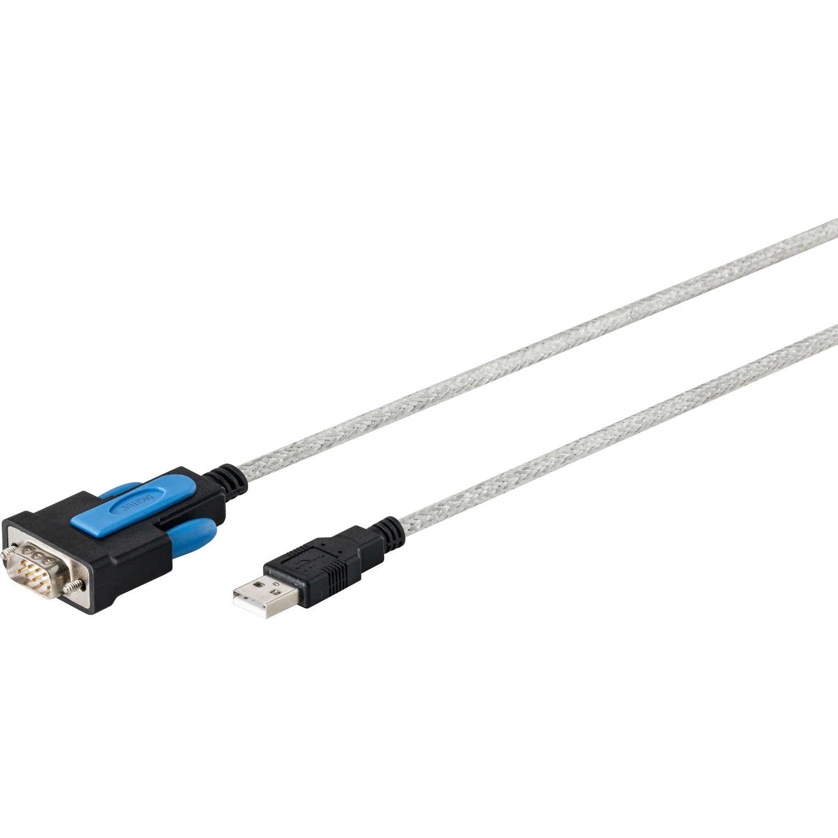 Кабель DIGITUS USB - COM, chip FT232RNL 1.8м (DA-70170)