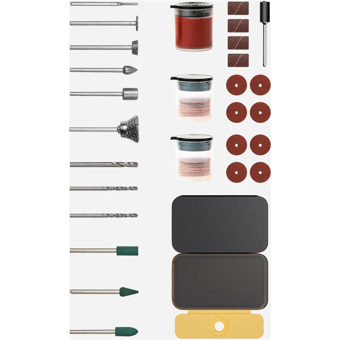 Набір інструментів HOTO Rotary Tool Accessories Kit 60пр (QWFGJ001)
