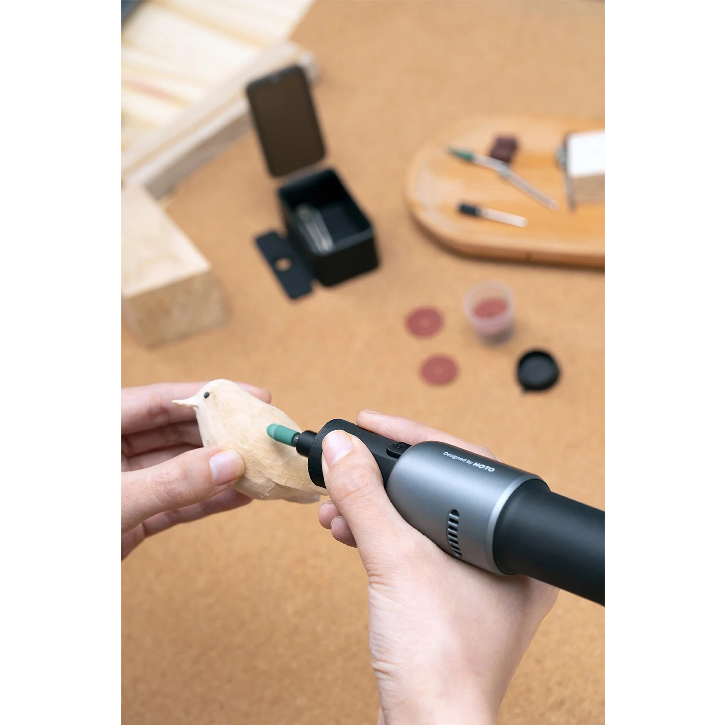 Набір інструментів HOTO Rotary Tool Accessories Kit 60пр (QWFGJ001)