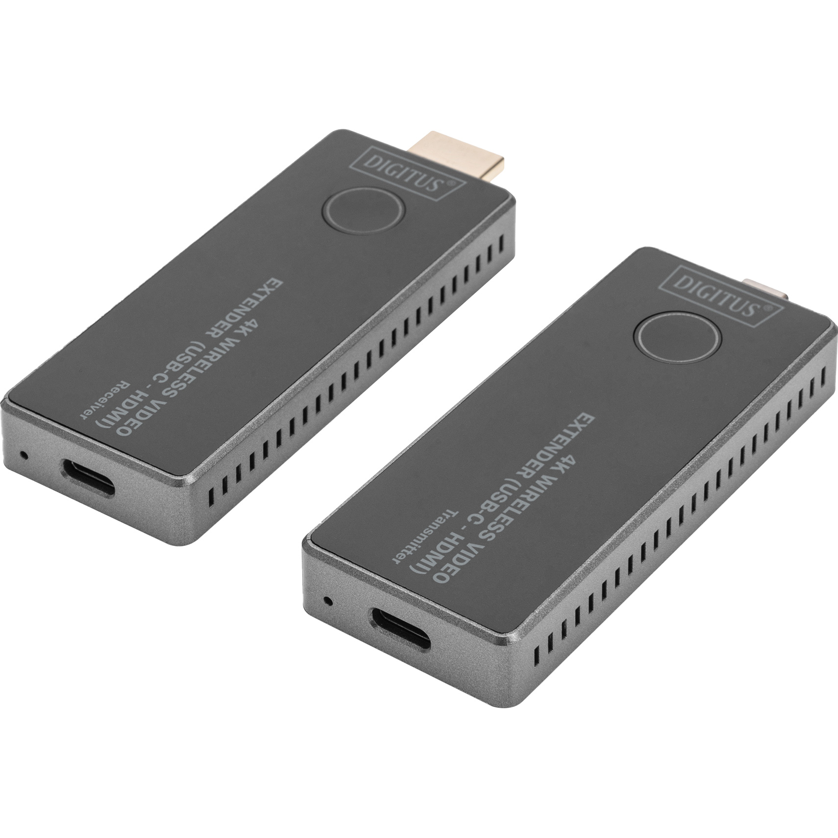 Удлинитель HDMI по Wi-Fi DIGITUS 4K Wireless Video Extender Set Gray (DS-55324)
